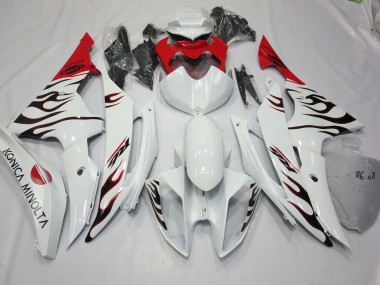 2008-2016 Special Flame Red Yamaha R6 Motorcycle Fairing