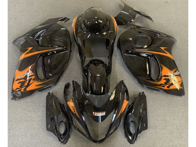 2008-2020 Gloss Black & Orange Suzuki GSXR 1300 Hayabusa Motorcycle Fairing 2008-2020 Gloss Black & Orange Suzuki GSXR 1300 Hayabusa Motorcycle Fairing