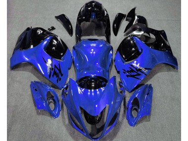 2008-2020 Gloss Blue and Black Suzuki GSXR 1300 Hayabusa Motorcycle Fairing