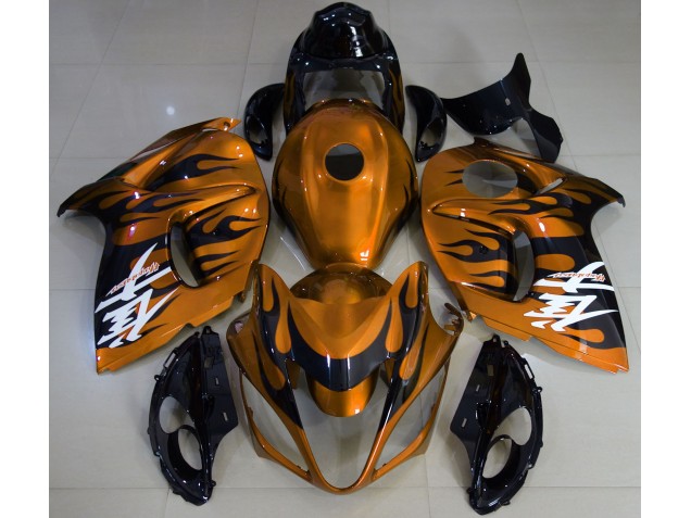 2008-2020 Gloss Orange & Black Suzuki GSXR 1300 Hayabusa Motorcycle Fairing 2008-2020 Gloss Orange & Black Suzuki GSXR 1300 Hayabusa Motorcycle Fairing