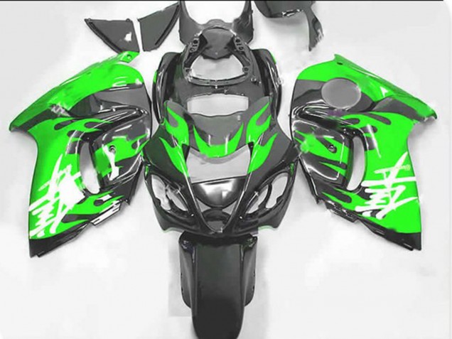 2008-2020 Green and Grey Suzuki GSXR 1300 Hayabusa Motorcycle Fairing 2008-2020 Green and Grey Suzuki GSXR 1300 Hayabusa Motorcycle Fairing