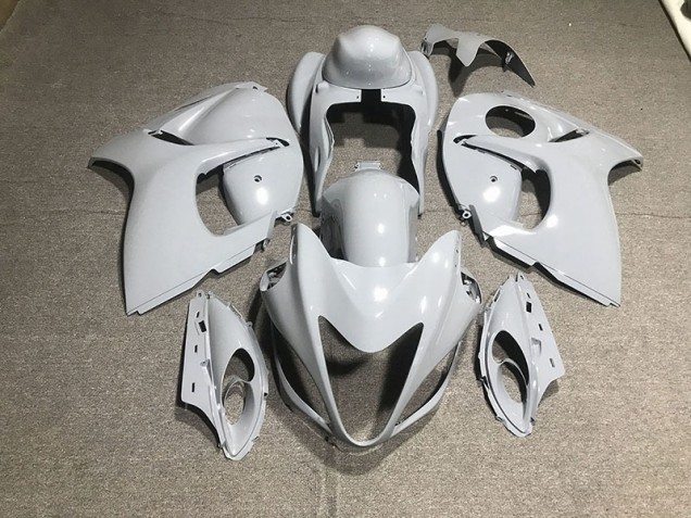 2008-2020 Light Grey Suzuki GSXR 1300 Hayabusa Motorcycle Fairing