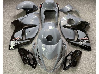 2008-2020 Nardo Grey & Black Suzuki GSXR 1300 Hayabusa Motorcycle Fairing