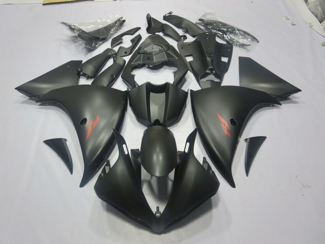 2009-2011 Matte Black Red Yamaha R1 Motorcycle Fairing 2009-2011 Matte Black Red Yamaha R1 Motorcycle Fairing