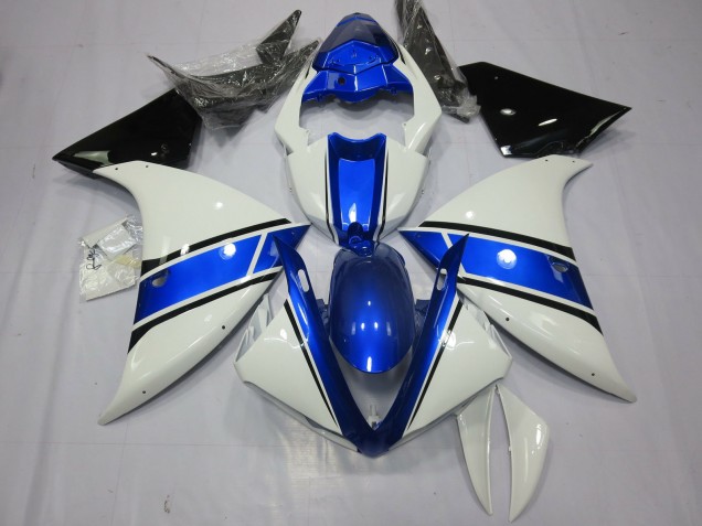 2009-2011 OEM Style Blue White Yamaha R1 Motorcycle Fairing 2009-2011 OEM Style Blue White Yamaha R1 Motorcycle Fairing