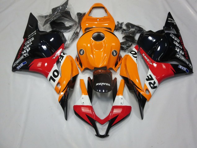 2009-2012 Classic Repsol Honda CBR600RR Motorcycle Fairing