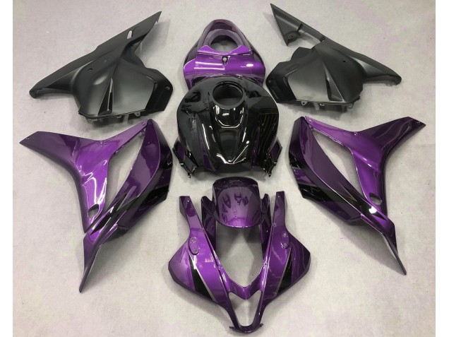 2009-2012 Deep Purple with Black Honda CBR600RR Motorcycle Fairing