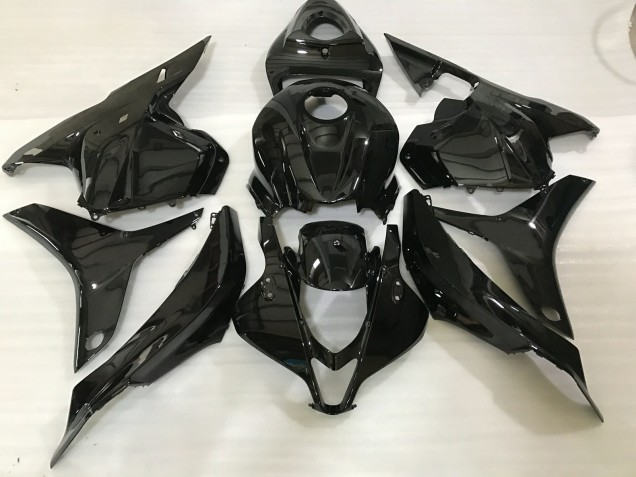 2009-2012 Gloss Black Honda CBR600RR Motorcycle Fairing