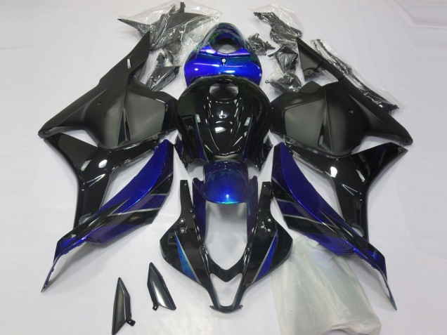 2009-2012 Gloss Blue and Black Honda CBR600RR Motorcycle Fairing 2009-2012 Gloss Blue and Black Honda CBR600RR Motorcycle Fairing