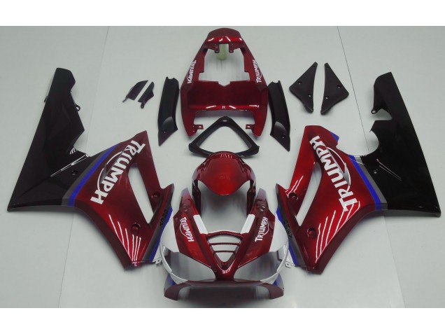 2009-2012 Gloss Red Triumph Daytona 675 Motorcycle Fairing