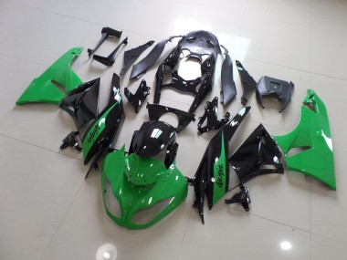 2009-2012 Green Black Ninja Kawasaki ZX6R Motorcycle Fairing