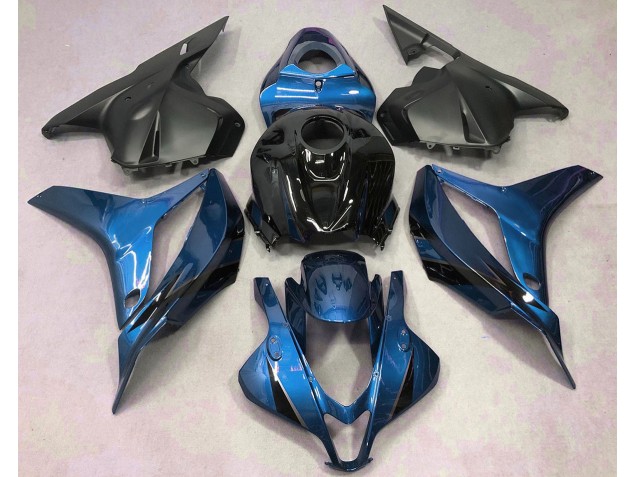 2009-2012 Light Blue with Black Honda CBR600RR Motorcycle Fairing 2009-2012 Light Blue with Black Honda CBR600RR Motorcycle Fairing