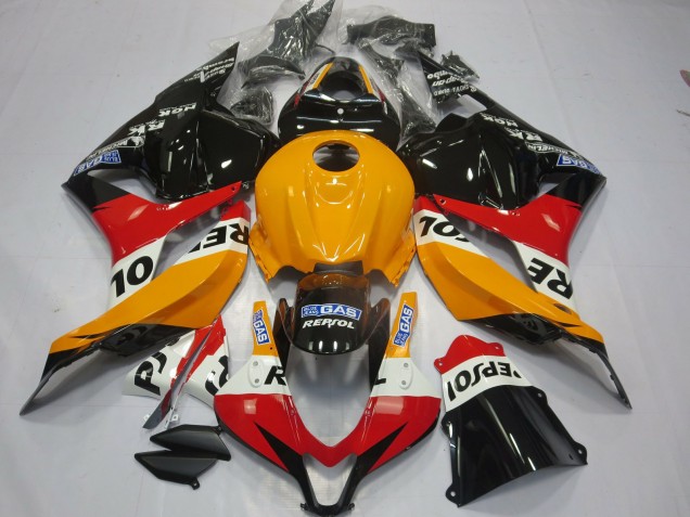 2009-2012 Light Orange Repsol Honda CBR600RR Motorcycle Fairing 2009-2012 Light Orange Repsol Honda CBR600RR Motorcycle Fairing