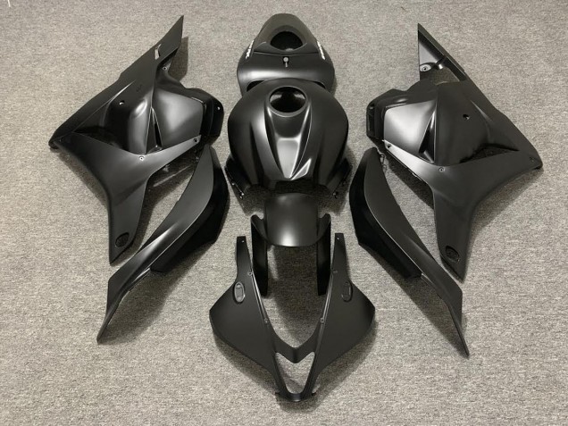 2009-2012 Matte Black Honda CBR600RR Motorcycle Fairing
