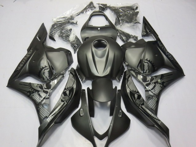 2009-2012 Matte Grey Honda CBR600RR Motorcycle Fairing