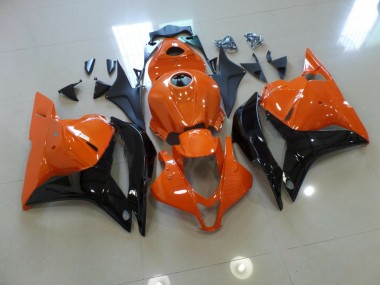 2009-2012 Orange and Black Honda CBR600RR Motorcycle Fairing