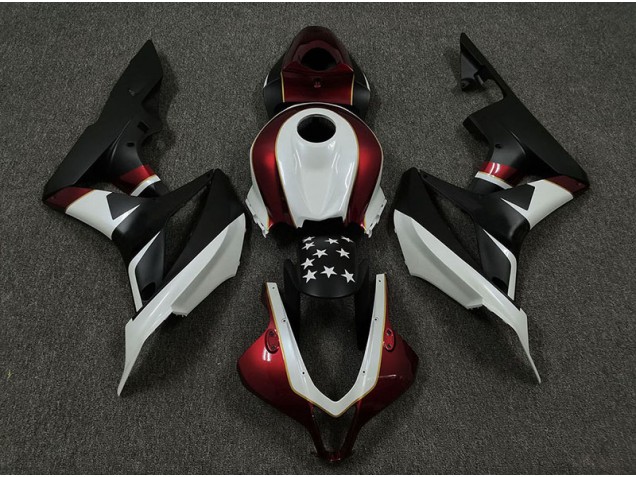 2009-2012 Racing Red and Black Honda CBR600RR Motorcycle Fairing 2009-2012 Racing Red and Black Honda CBR600RR Motorcycle Fairing