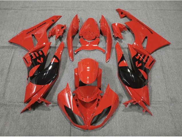 2009-2012 Red Punisher Kawasaki ZX6R Motorcycle Fairing 2009-2012 Red Punisher Kawasaki ZX6R Motorcycle Fairing