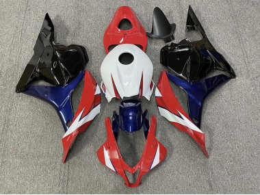 2009-2012 Red and White Honda CBR600RR Motorcycle Fairing