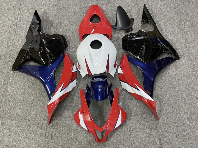2009-2012 Red and White Honda CBR600RR Motorcycle Fairing