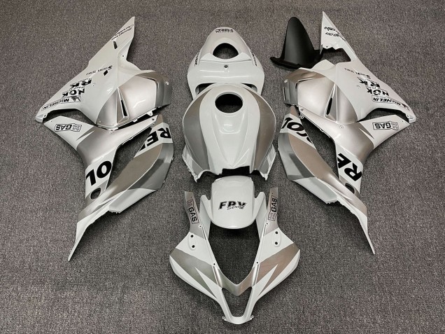 2009-2012 Silver Repsol Honda CBR600RR Motorcycle Fairing 2009-2012 Silver Repsol Honda CBR600RR Motorcycle Fairing