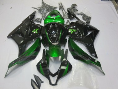 2009-2012 Special Green Gloss Black Honda CBR600RR Motorcycle Fairing