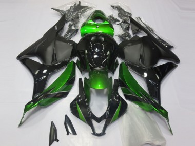 2009-2012 Special Green Matte Black Honda CBR600RR Motorcycle Fairing