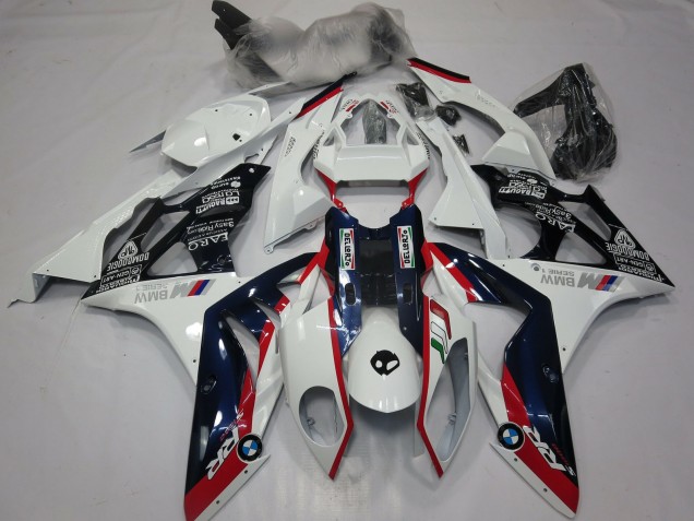 2009-2014 Alien Blue and White BMW S1000RR Motorcycle Fairing 2009-2014 Alien Blue and White BMW S1000RR Motorcycle Fairing