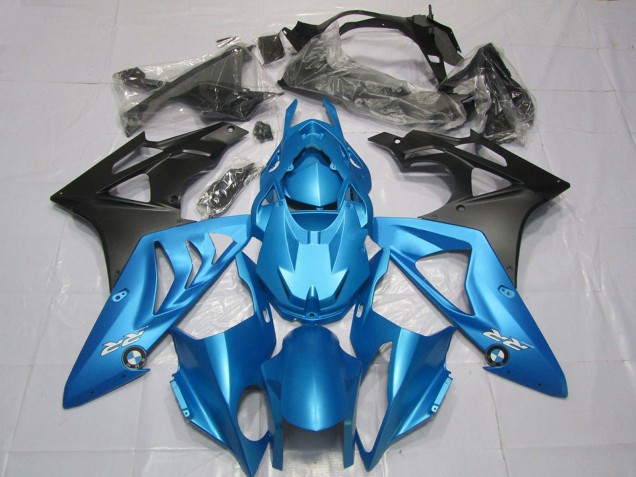 2009-2014 Alien Blue and White BMW S1000RR Motorcycle Fairing 2009-2014 Alien Blue and White BMW S1000RR Motorcycle Fairing