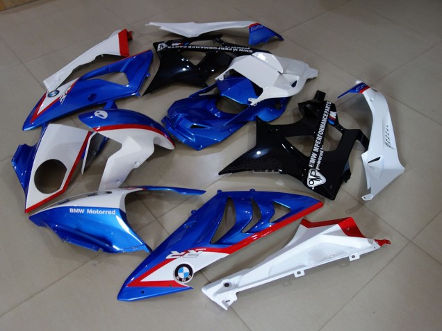 2009-2014 Alien Blue and White BMW S1000RR Motorcycle Fairing 2009-2014 Alien Blue and White BMW S1000RR Motorcycle Fairing