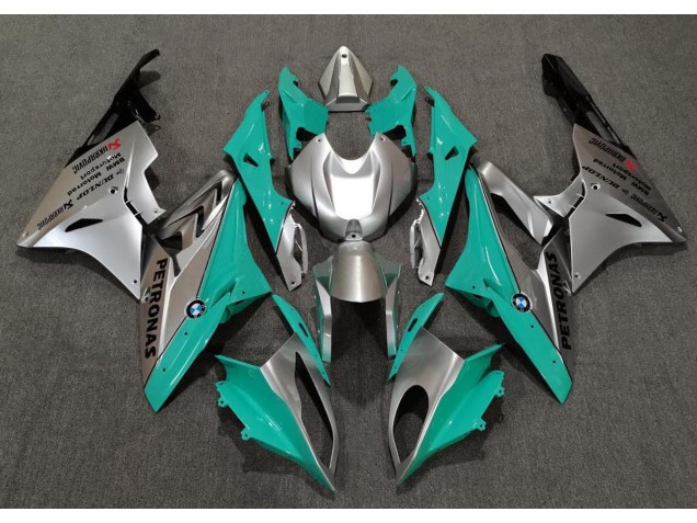 2009-2014 Alien Blue and White BMW S1000RR Motorcycle Fairing 2009-2014 Alien Blue and White BMW S1000RR Motorcycle Fairing