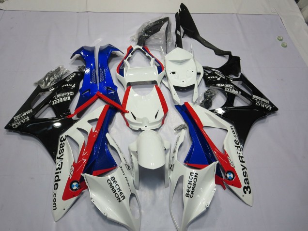 2009-2014 Alien Blue and White BMW S1000RR Motorcycle Fairing 2009-2014 Alien Blue and White BMW S1000RR Motorcycle Fairing