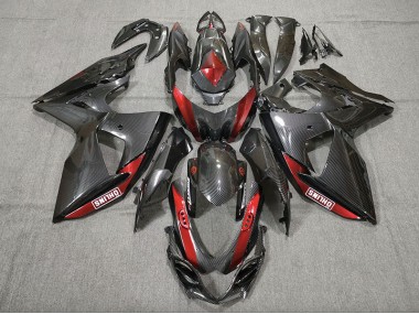 2009-2016 Carbon Fiber Red Suzuki GSXR 1000 Motorcycle Fairing