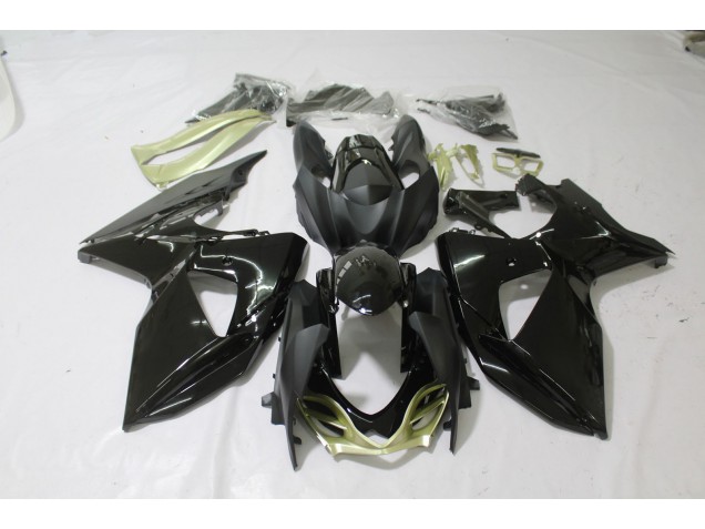 2009-2016 Gloss Black Matte Silver Suzuki GSXR 1000 Motorcycle Fairing 2009-2016 Gloss Black Matte Silver Suzuki GSXR 1000 Motorcycle Fairing