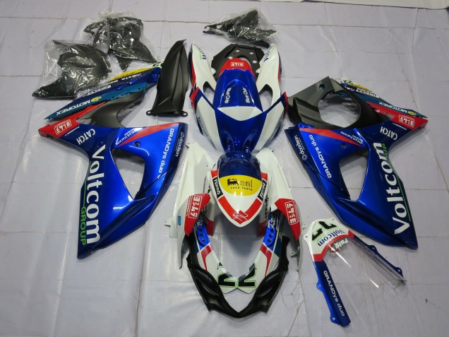 2009-2016 Voltcom Suzuki GSXR 1000 Motorcycle Fairing 2009-2016 Voltcom Suzuki GSXR 1000 Motorcycle Fairing