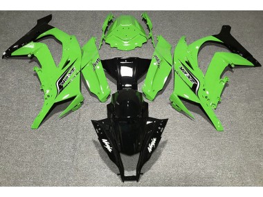 2011-2015 Gloss Green & Logos Kawasaki ZX10R Motorcycle Fairing