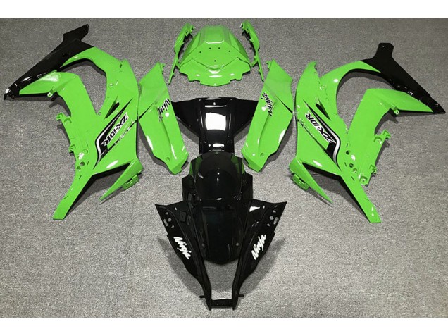 2011-2015 Gloss Green & Logos Kawasaki ZX10R Motorcycle Fairing 2011-2015 Gloss Green & Logos Kawasaki ZX10R Motorcycle Fairing