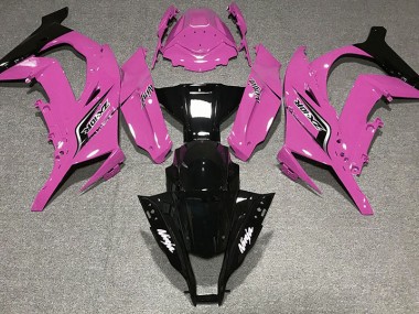 2011-2015 Gloss Pink & Logos Kawasaki ZX10R Motorcycle Fairing
