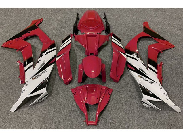 2011-2015 Gloss Red & White Kawasaki ZX10R Motorcycle Fairing 2011-2015 Gloss Red & White Kawasaki ZX10R Motorcycle Fairing