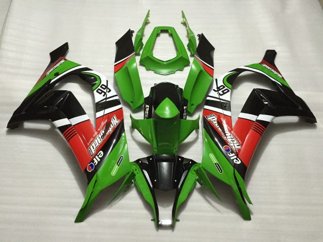 2011-2015 Green 66 Kawasaki ZX10R Motorcycle Fairing 2011-2015 Green 66 Kawasaki ZX10R Motorcycle Fairing