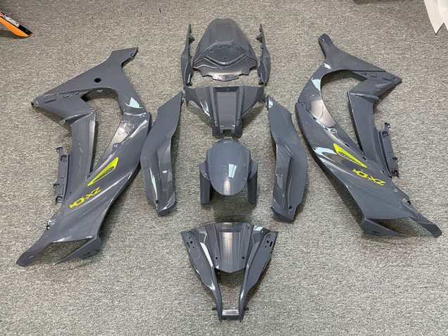 2011-2015 Nardo Grey & Yellow Kawasaki ZX10R Motorcycle Fairing 2011-2015 Nardo Grey & Yellow Kawasaki ZX10R Motorcycle Fairing