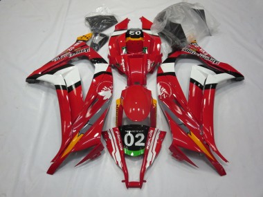 2011-2015 Red 02 Kawasaki ZX10R Motorcycle Fairing
