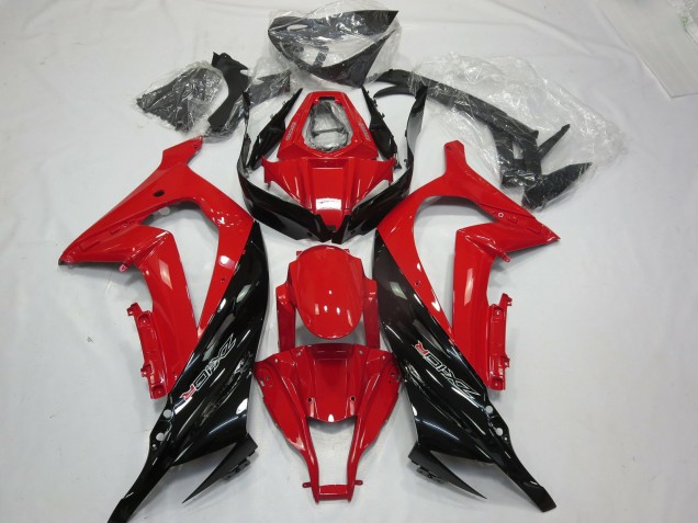 2011-2015 Red Black Gloss Kawasaki ZX10R Motorcycle Fairing