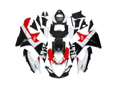 2011-2024 Custom Red and Black with Logos Suzuki GSXR 600-750 Motorcycle Fairing