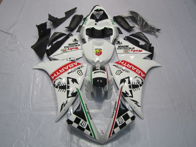 2012-2014 Abarth Yamaha R1 Motorcycle Fairing 2012-2014 Abarth Yamaha R1 Motorcycle Fairing