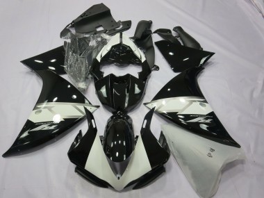 2012-2014 Black Silver White Yamaha R1 Motorcycle Fairing