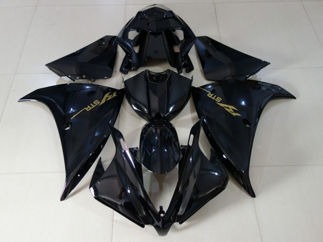 2012-2014 Gloss Black Yamaha R1 Motorcycle Fairing 2012-2014 Gloss Black Yamaha R1 Motorcycle Fairing