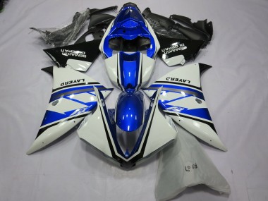 2012-2014 Silver White Yamalube Yamaha R1 Motorcycle Fairing