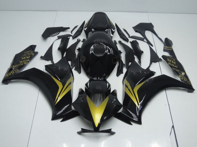 2012-2016 Black and Gold Honda CBR1000RR Motorcycle Fairing 2012-2016 Black and Gold Honda CBR1000RR Motorcycle Fairing