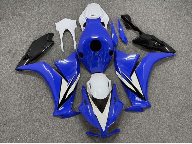 2012-2016 Blue with White Honda CBR1000RR Motorcycle Fairing